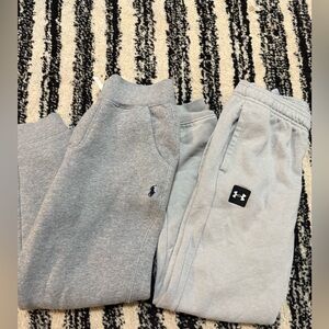 Boys polo & under armour bundle youth medium